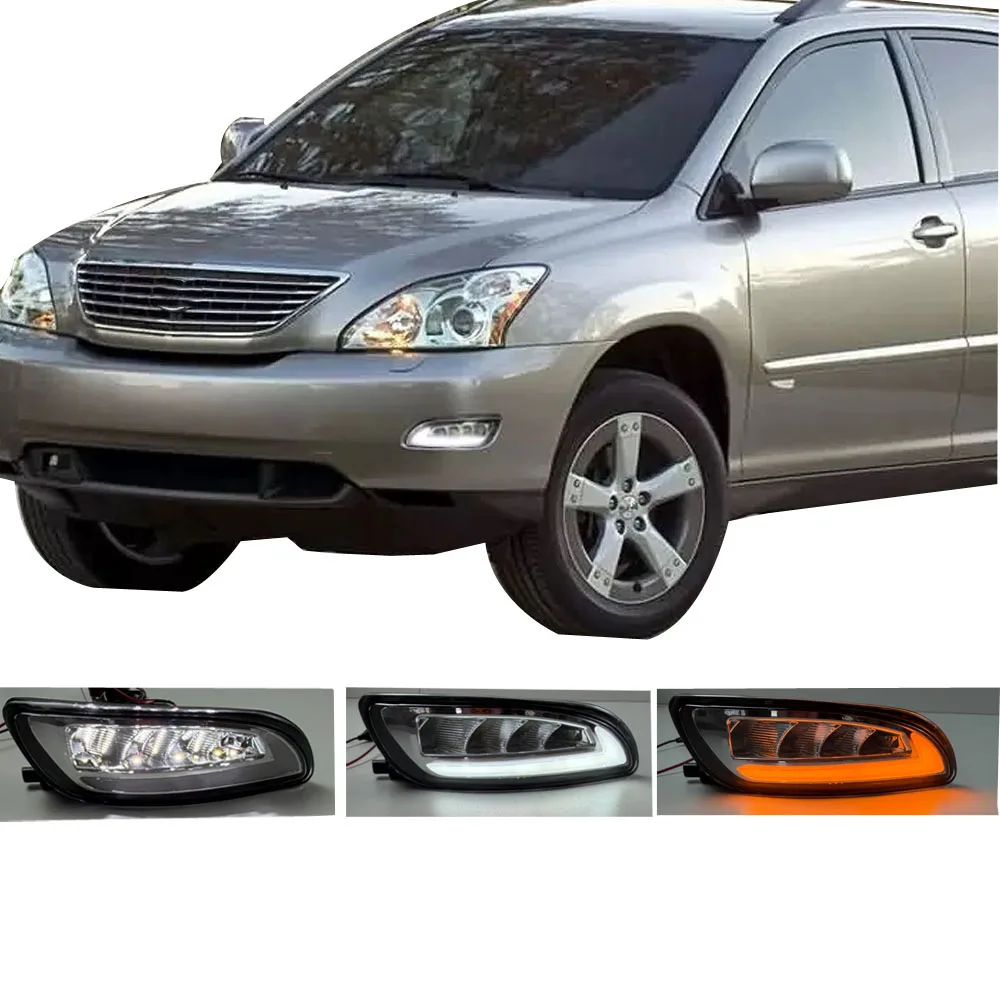 Set Car Front LED Fog Light Rx330 RX300 for lexus HARRIER 2003-2009 Turn Signal Daytime Running Light 81211-48020 81221-48020
Set Car Front LED Fog Light Rx330 RX300 for lexus HARRIER 2003-2009 Turn Signal Daytime Running Light 81211-48020 81221-48020