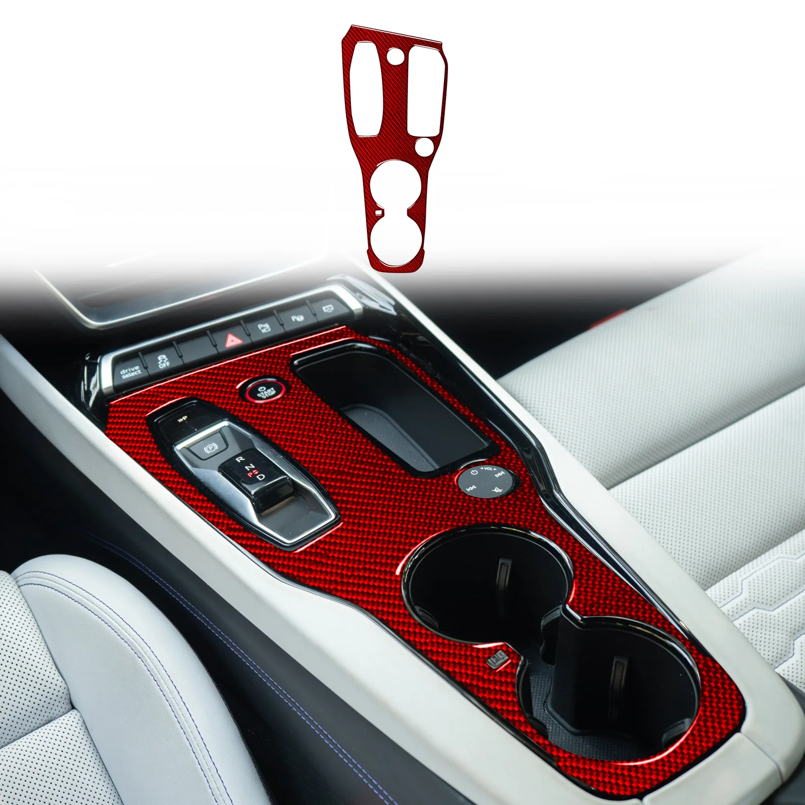 Soft Carbon Fiber Central Control Interior Center Console Gear Shift Panel Decorative Frame For Audi RS E-tron GT 2021-2025
Soft Carbon Fiber Central Control Interior Center Console Gear Shift Panel Decorative Frame For Audi RS E-tron GT 2021-2025