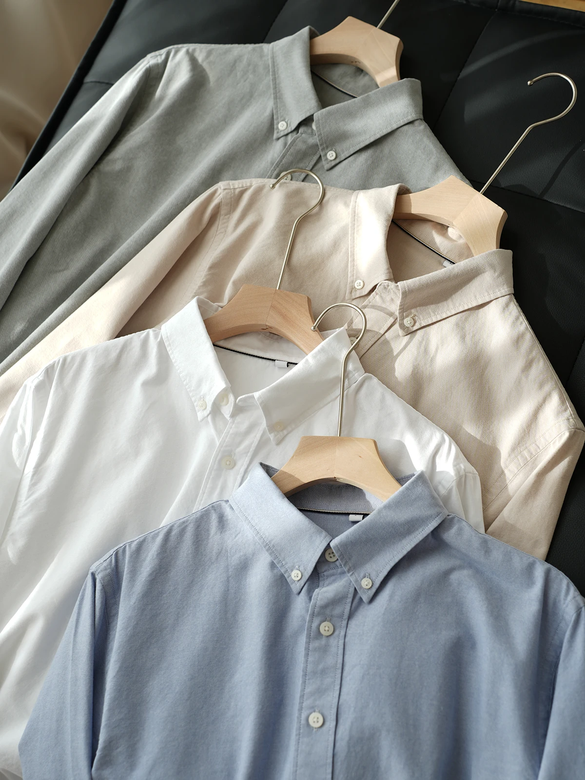 Men's Oxford Cloth Shirt Pure Cotton Long Sleeve Casual Versatile Spring Style Comfortable Breathable Standard Fit Button up
Men's Oxford Cloth Shirt Pure Cotton Long Sleeve Casual Versatile Spring Style Comfortable Breathable Standard Fit Button up