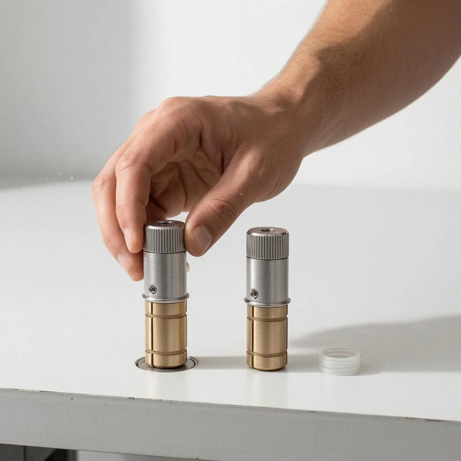 Self-Locking Bench Stop 19-20 Mm Hole Woodworking Table Stop Workshop Tool Brass Knurled for Workbench
Self-Locking Bench Stop 19-20 Mm Hole Woodworking Table Stop Workshop Tool Brass Knurled for Workbench