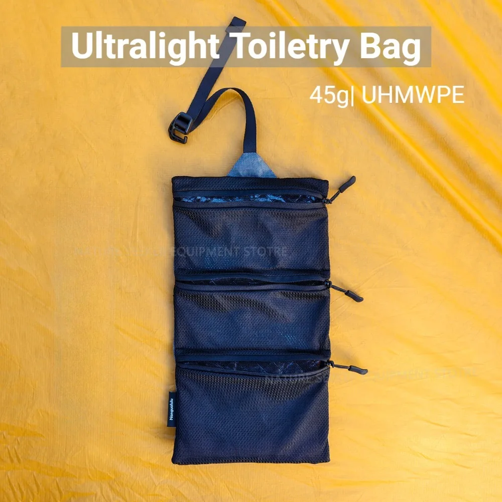 Ultralight Toiletries Bag 45g UHMWPE Gridstop Travel Toiletry Organizer Roll-Up Mesh Pouch for Outdoor Hiking Camping EDC Gear
Ultralight Toiletries Bag 45g UHMWPE Gridstop Travel Toiletry Organizer Roll-Up Mesh Pouch for Outdoor Hiking Camping EDC Gear