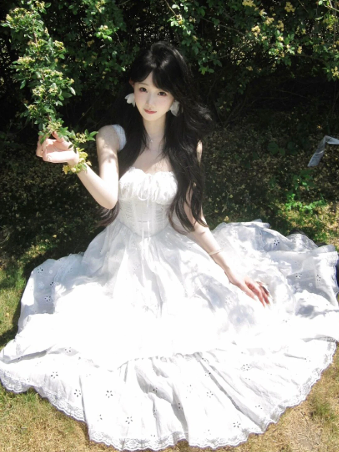 Summer Atmosphere Unique Slimming Fairy Halter Dress Vacation Style Women's Dress High Waist Hollow out Cotton Soft Fit Skirt
Summer Atmosphere Unique Slimming Fairy Halter Dress Vacation Style Women's Dress High Waist Hollow out Cotton Soft Fit Skirt