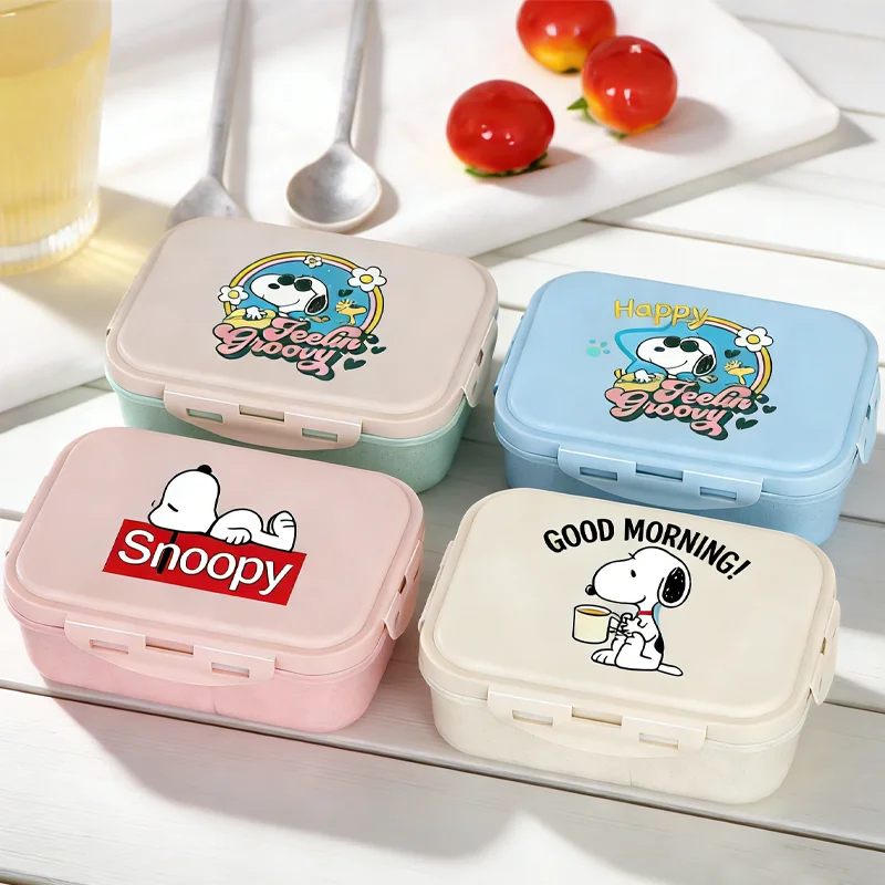 Snoopys Student Food Container Anime Figure Bento Box Outdoor School Portable High Capacity Lunch Box Convenient Picnic Supplies
Snoopys Student Food Container Anime Figure Bento Box Outdoor School Portable High Capacity Lunch Box Convenient Picnic Supplies