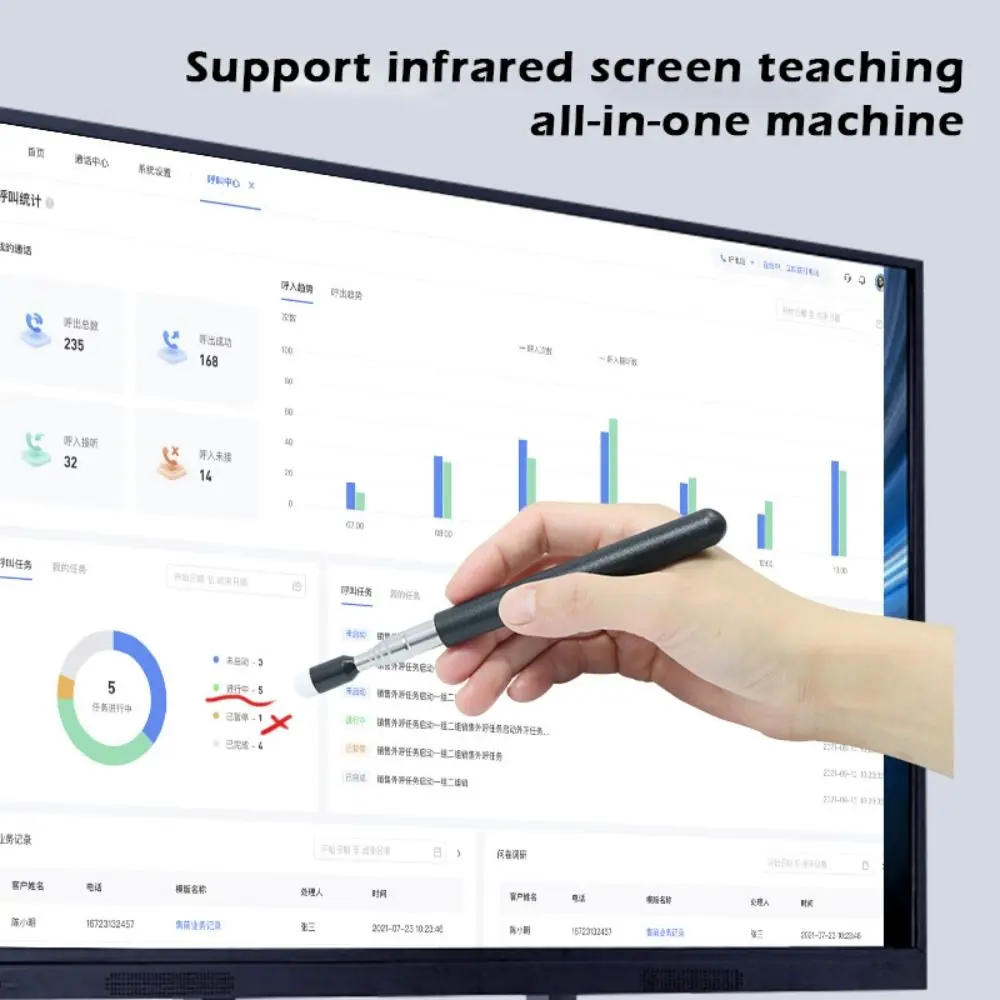 Простой стилус-указка 55/100 см, выдвижной, миниатюрный, портативный, для обучения, цифровая ручка для письма на доске и презентаций, белый
Простой стилус-указка 55/100 см, выдвижной, миниатюрный, портативный, для обучения, цифровая ручка для письма на доске и презентаций, белый