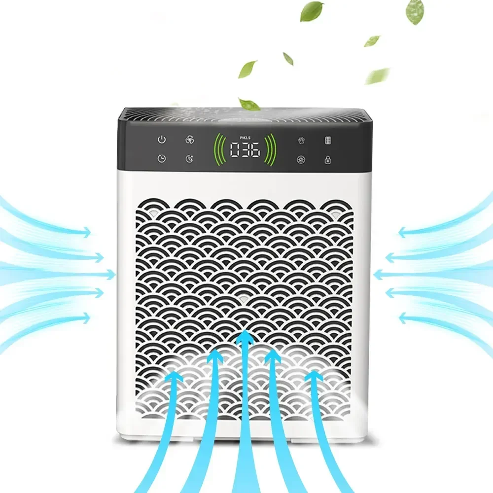 Air Purifier for Home Large Room Bedroom up to 1110 Ft² with Smart WiFi HEPA Sleep Mode for Pets Allergies Dust Pollen White
Air Purifier for Home Large Room Bedroom up to 1110 Ft² with Smart WiFi HEPA Sleep Mode for Pets Allergies Dust Pollen White