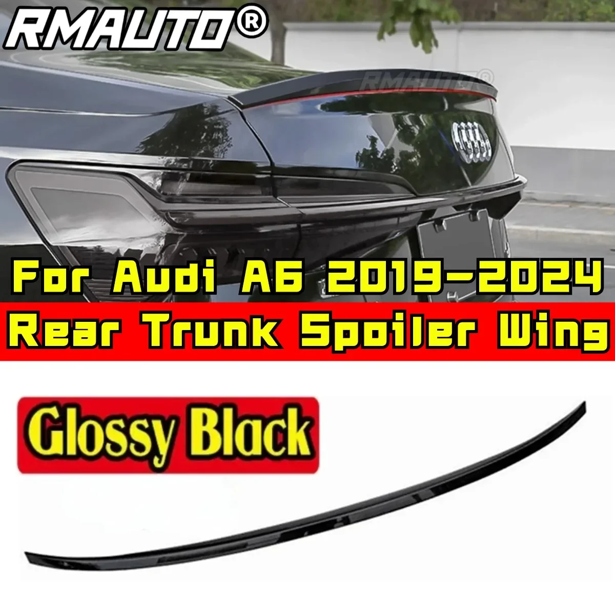 Задний спойлер для Audi A6 S6 C8 2019 2020 2021 2022 2023, комплект кузова крыла, задний спойлер для багажника, внешняя деталь
Задний спойлер для Audi A6 S6 C8 2019 2020 2021 2022 2023, комплект кузова крыла, задний спойлер для багажника, внешняя деталь