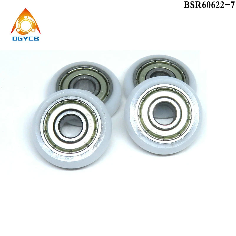 4pcs 6x22x6 POM Coated Round Roller BSR60622-6 Plastic Ball Bearing 6*22*6 Sliding Gate Window Nylon Drawer Pulley Wheel 22mm
4pcs 6x22x6 POM Coated Round Roller BSR60622-6 Plastic Ball Bearing 6*22*6 Sliding Gate Window Nylon Drawer Pulley Wheel 22mm