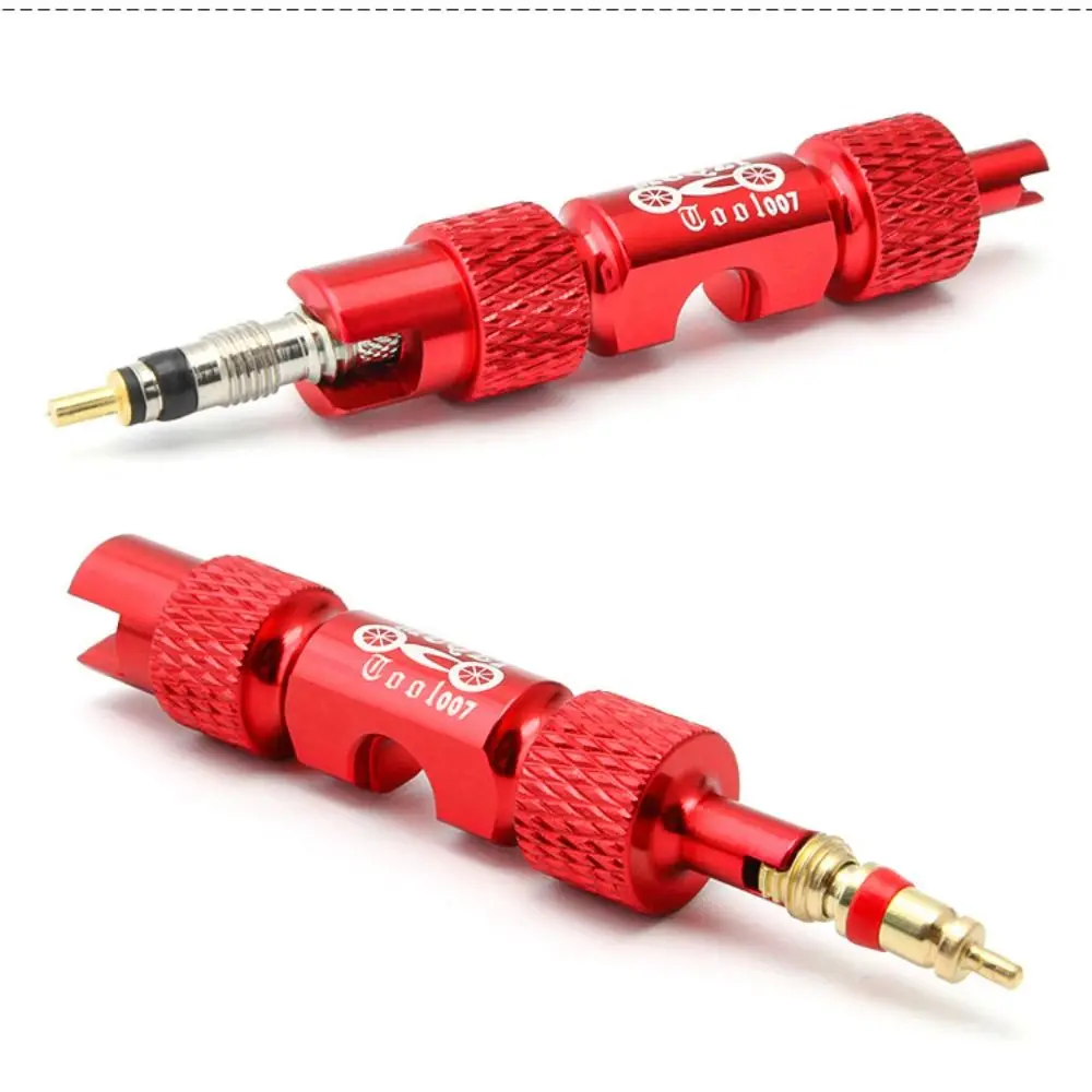 Double-Head Multifunction Aluminum Alloy Tire Nozzle DIY Wrench Valve Removal Wrench Valve Core Tool Bicycle Accessories
Double-Head Multifunction Aluminum Alloy Tire Nozzle DIY Wrench Valve Removal Wrench Valve Core Tool Bicycle Accessories