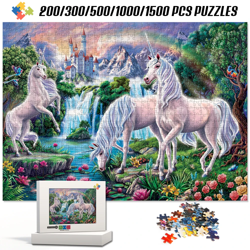 Cute Unicorn 1000 Pieces Jigsaw Puzzle Kids Educational Games Adult Decompression Toys Home Wall Decoration Family Birthday Gift
Cute Unicorn 1000 Pieces Jigsaw Puzzle Kids Educational Games Adult Decompression Toys Home Wall Decoration Family Birthday Gift