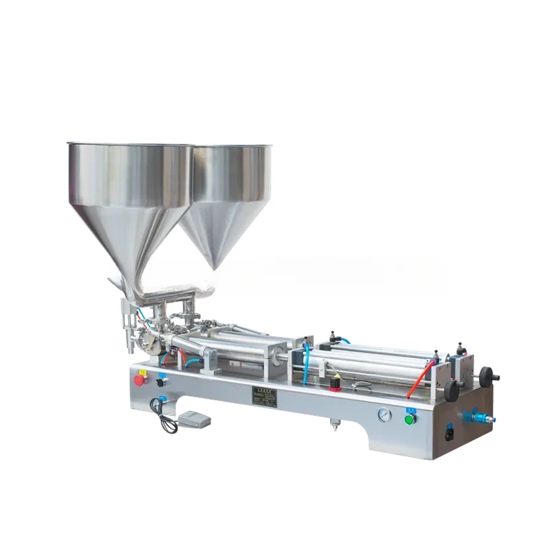 G2Wtd Double Barrel Pneumatic Horizontal Paste Filling Small Quantitative Cosmetics Liquor Canning Machine
G2Wtd Double Barrel Pneumatic Horizontal Paste Filling Small Quantitative Cosmetics Liquor Canning Machine