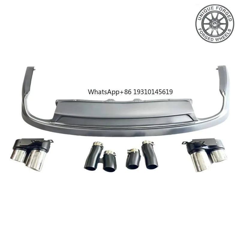 26style S8 Style Rear Lip Four Outlet Diffuser Exhaust Pipe For Audi A8 D4 2011-2017 Modified
26style S8 Style Rear Lip Four Outlet Diffuser Exhaust Pipe For Audi A8 D4 2011-2017 Modified