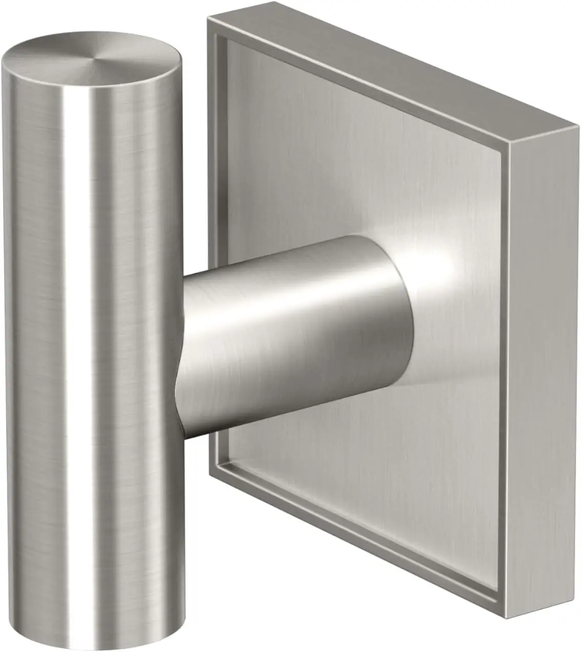 Wall Mount Bathroom Towel Hook, Modern Robe Hook, Satin Nickel, Holds 10 lb
Wall Mount Bathroom Towel Hook, Modern Robe Hook, Satin Nickel, Holds 10 lb
