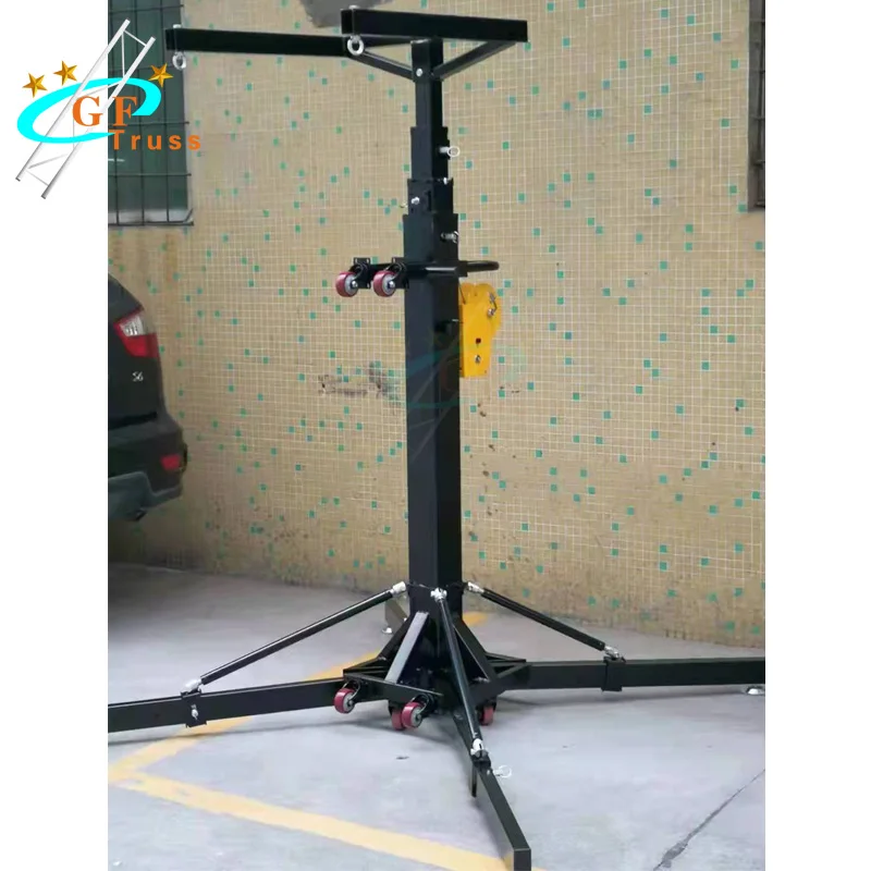 Telescopic Support Truss Loudspeaker Tower/Line Array Sound Crank up Tower /Line Array Speaker Stand
Telescopic Support Truss Loudspeaker Tower/Line Array Sound Crank up Tower /Line Array Speaker Stand