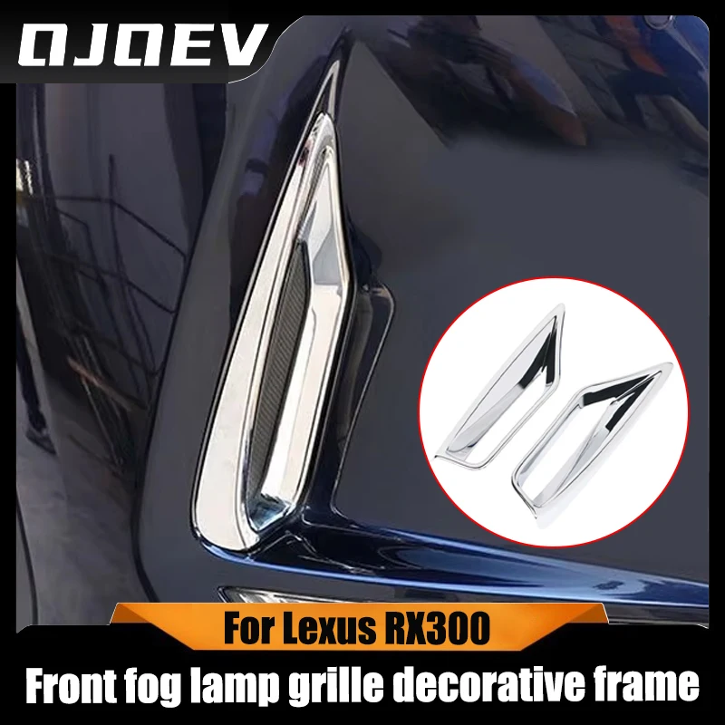 For 20-22 Lexus RX300 modified front fog lamp grille decorative frame exterior accessories supplies
For 20-22 Lexus RX300 modified front fog lamp grille decorative frame exterior accessories supplies