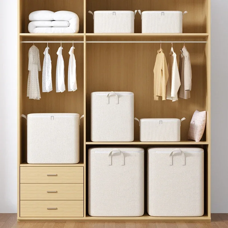 Linen cotton storage bag, thick cloth box, organizing home wardrobe, rectangular storage
Linen cotton storage bag, thick cloth box, organizing home wardrobe, rectangular storage