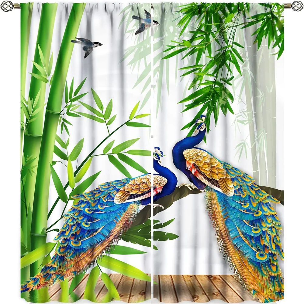 Wholesale 3D Flora Flowers Peacock Series Free Shipping 2 Pieces Thin Shading Window Drape Curtain for Living Room Bedroom Decor
Wholesale 3D Flora Flowers Peacock Series Free Shipping 2 Pieces Thin Shading Window Drape Curtain for Living Room Bedroom Decor