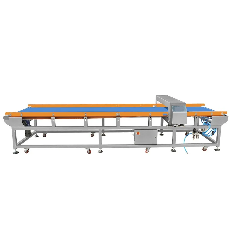 Food metal detector, factory conveyor line aluminum foil bag packaging all-metal detector
Food metal detector, factory conveyor line aluminum foil bag packaging all-metal detector