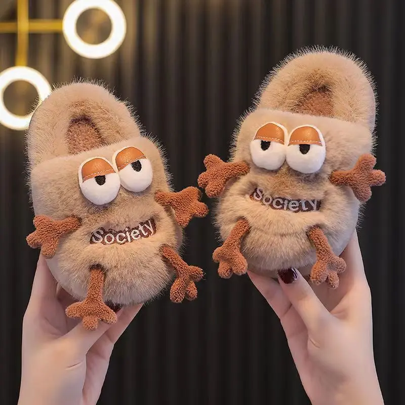 Winter Children's Casual Baotou Cotton Slippers Girls And Boys Soft Sole Non Slip Lovely Cartoon Home Slippers Cotton Slippers
Winter Children's Casual Baotou Cotton Slippers Girls And Boys Soft Sole Non Slip Lovely Cartoon Home Slippers Cotton Slippers