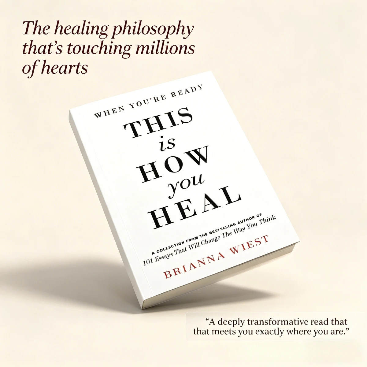 This Is How You Heal By Brianna Wiest | Self Healing Emotional Wellness Personal Growth Guide
This Is How You Heal By Brianna Wiest | Self Healing Emotional Wellness Personal Growth Guide