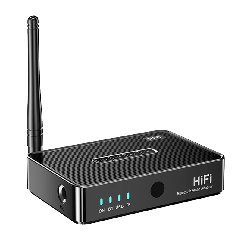 Bluetooth-аудиоприемник, передатчик 5.1, стандартное стерео 3,5 мм, AUX RCA, оптический Hifi беспроводной аудиоадаптер с пультом дистанционного управления
Bluetooth-аудиоприемник, передатчик 5.1, стандартное стерео 3,5 мм, AUX RCA, оптический Hifi беспроводной аудиоадаптер с пультом дистанционного управления