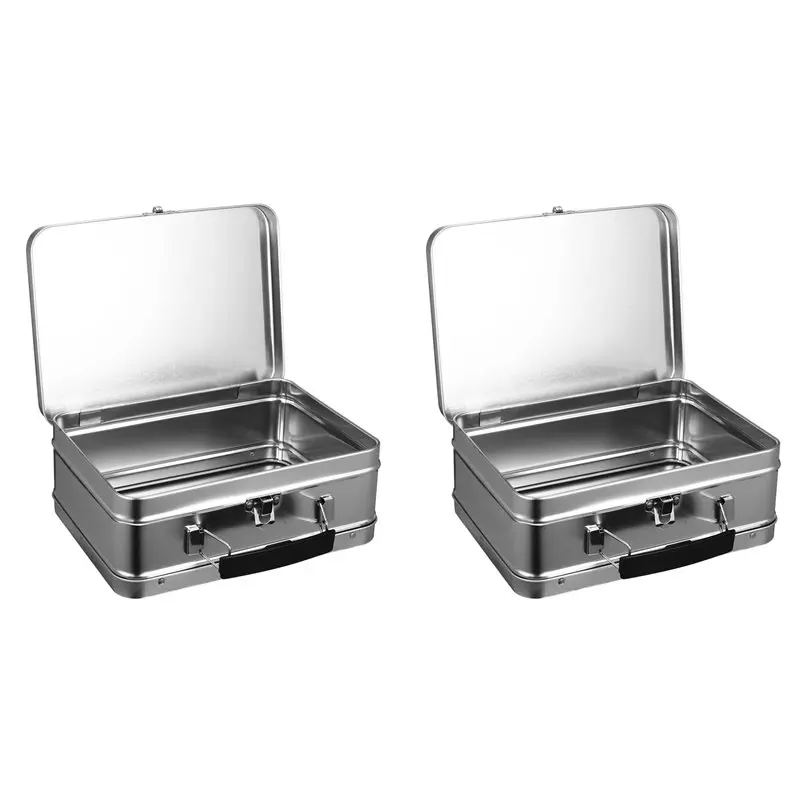 EYFL-2X White Handle Tinplate Storage Box Large Capacity Desktop Ganizer Gift Tin Carry Box For Candy Coins Iron Tin Box
EYFL-2X White Handle Tinplate Storage Box Large Capacity Desktop Ganizer Gift Tin Carry Box For Candy Coins Iron Tin Box