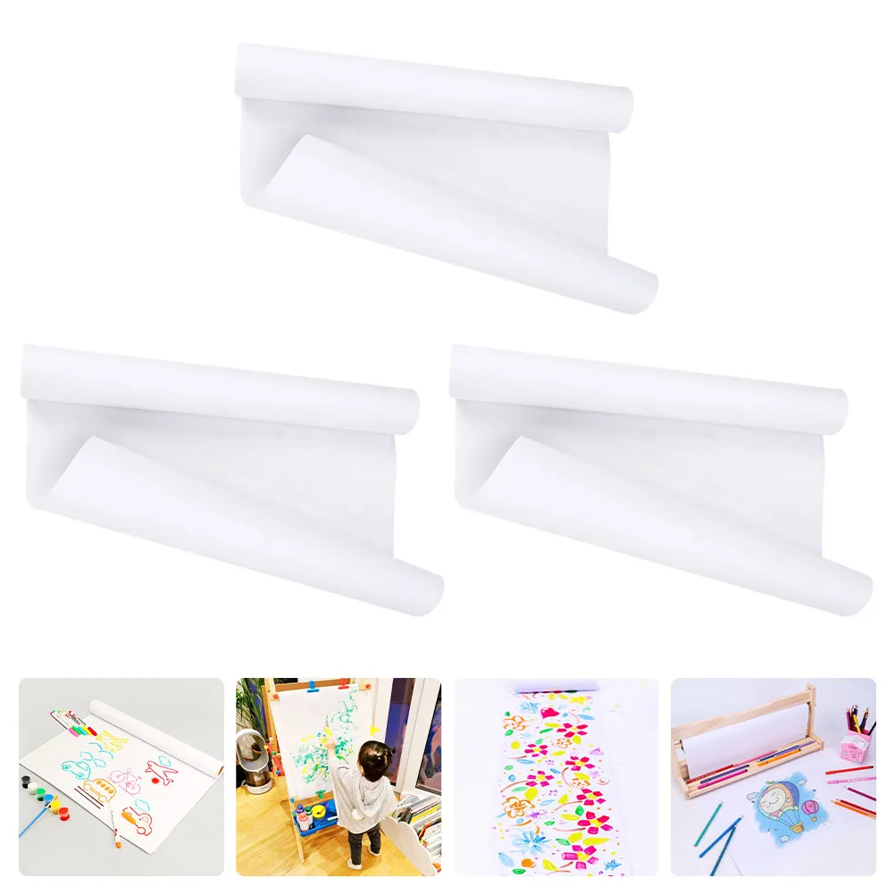 3 Rolls Dedicated Paper For Painting Graffiti Pulp Drawing Sheets Compatible With Watercolor Marker Gouache
3 Rolls Dedicated Paper For Painting Graffiti Pulp Drawing Sheets Compatible With Watercolor Marker Gouache