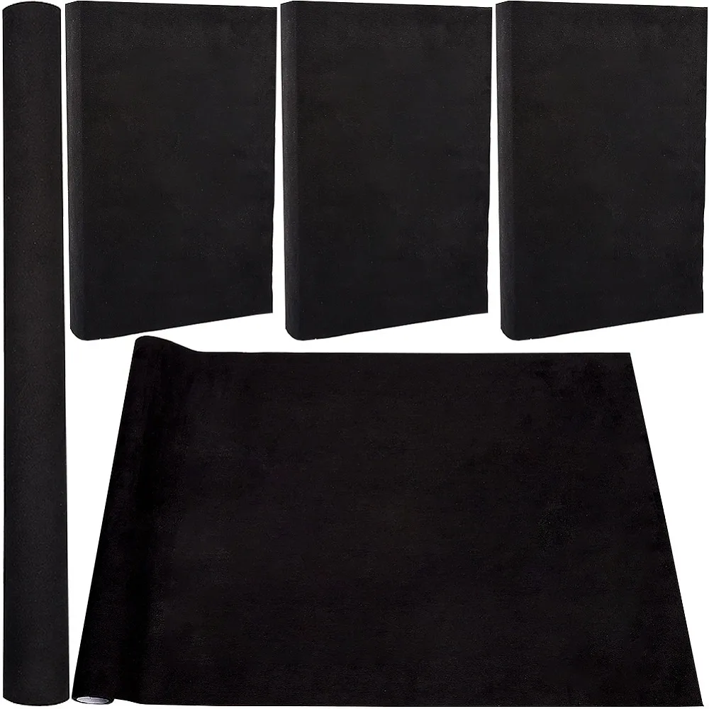 Suede Book Covers Notebook Wraps Rectangle Black 1500x430mm
Suede Book Covers Notebook Wraps Rectangle Black 1500x430mm