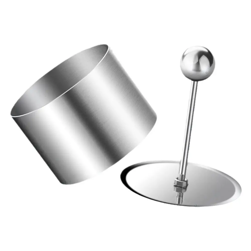 Small Stainless Steel Tiramisu Mold Rice Ball Maker Onigiri Maker Sushi Mold Versatile Kitchen Baking Tool Onigiri Making Tool
Small Stainless Steel Tiramisu Mold Rice Ball Maker Onigiri Maker Sushi Mold Versatile Kitchen Baking Tool Onigiri Making Tool