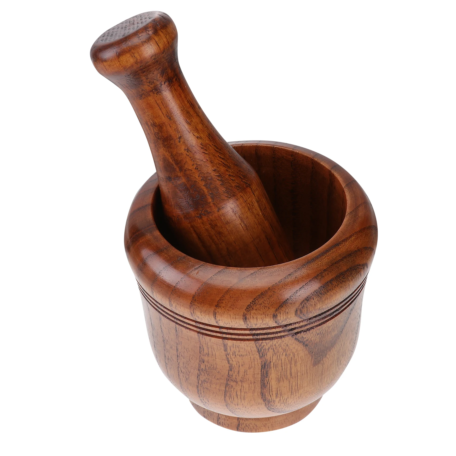 1 set Solid Wood Garlic Jar Spice Kitchen Tool Mortar Pestle Long Lasting Easy Clean Practical Use Wooden Masher
1 set Solid Wood Garlic Jar Spice Kitchen Tool Mortar Pestle Long Lasting Easy Clean Practical Use Wooden Masher