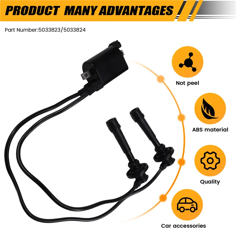 A20K-5033823 5033824 Outboard Ignition Coil For Johnson 90-140Hp (1998-2009) 4Stroke
A20K-5033823 5033824 Outboard Ignition Coil For Johnson 90-140Hp (1998-2009) 4Stroke