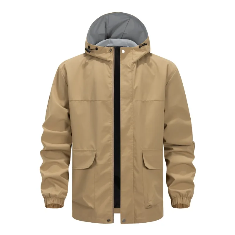 Men's Sports Outdoor Casual Loose Versatile Pocket Hooded Jacket Top
Men's Sports Outdoor Casual Loose Versatile Pocket Hooded Jacket Top