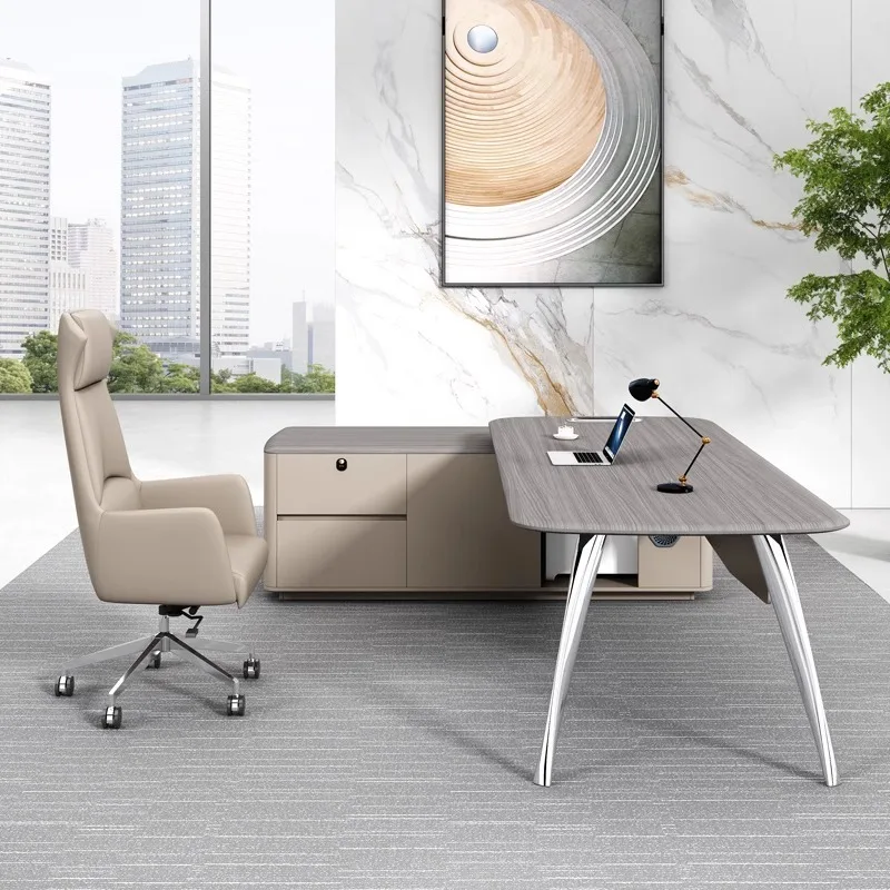 Стол Boss, простой современный президентский стол, одиночная офисная мебель
Стол Boss, простой современный президентский стол, одиночная офисная мебель