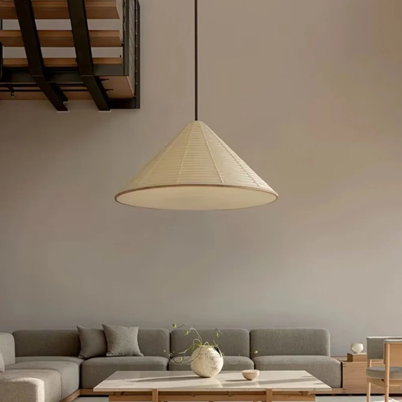 Noguchi Rice Pendant Lights Paper Restaurant Japanese Wabi Sabi Zen Spirit Homestay Bedroom Clothing Store Hat Suspension Lamps
Noguchi Rice Pendant Lights Paper Restaurant Japanese Wabi Sabi Zen Spirit Homestay Bedroom Clothing Store Hat Suspension Lamps