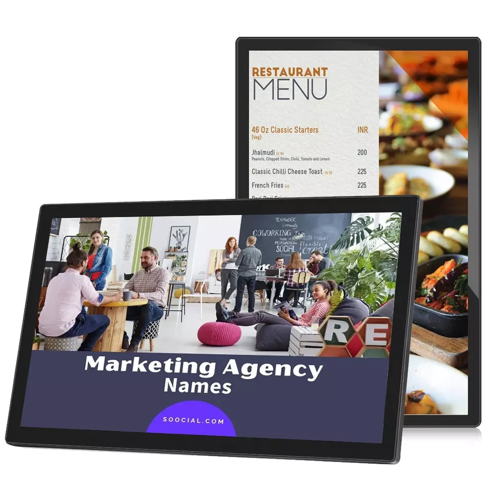 WF2152T 21.5 Inch HD Video Player Digital Signage Multi-Panel Touch Screen Android Tablet for Business Advertising New RJ45 2GB
