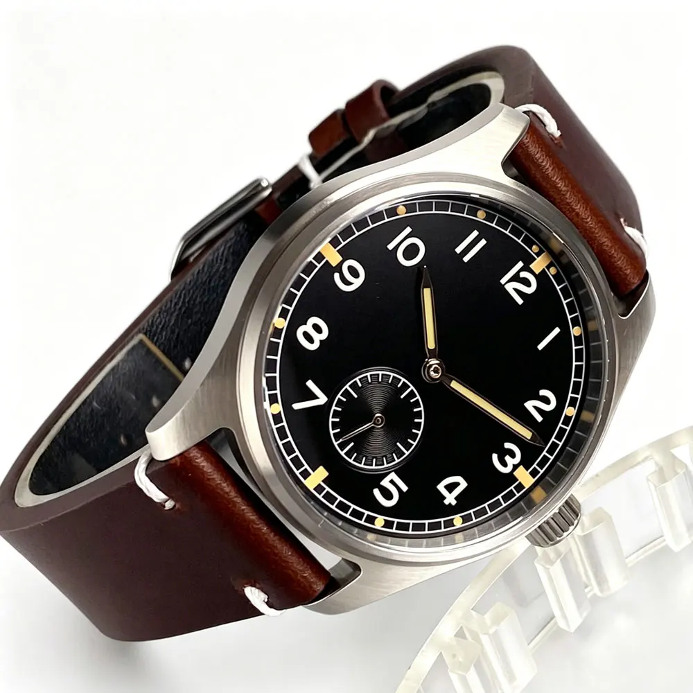 Tandorio 39mm Sapphire Glass Pilot Automatic Mechanical Men's Watch For ST1701 Movement 20ATM Blue/Black Dress Wristwatch
Tandorio 39mm Sapphire Glass Pilot Automatic Mechanical Men's Watch For ST1701 Movement 20ATM Blue/Black Dress Wristwatch