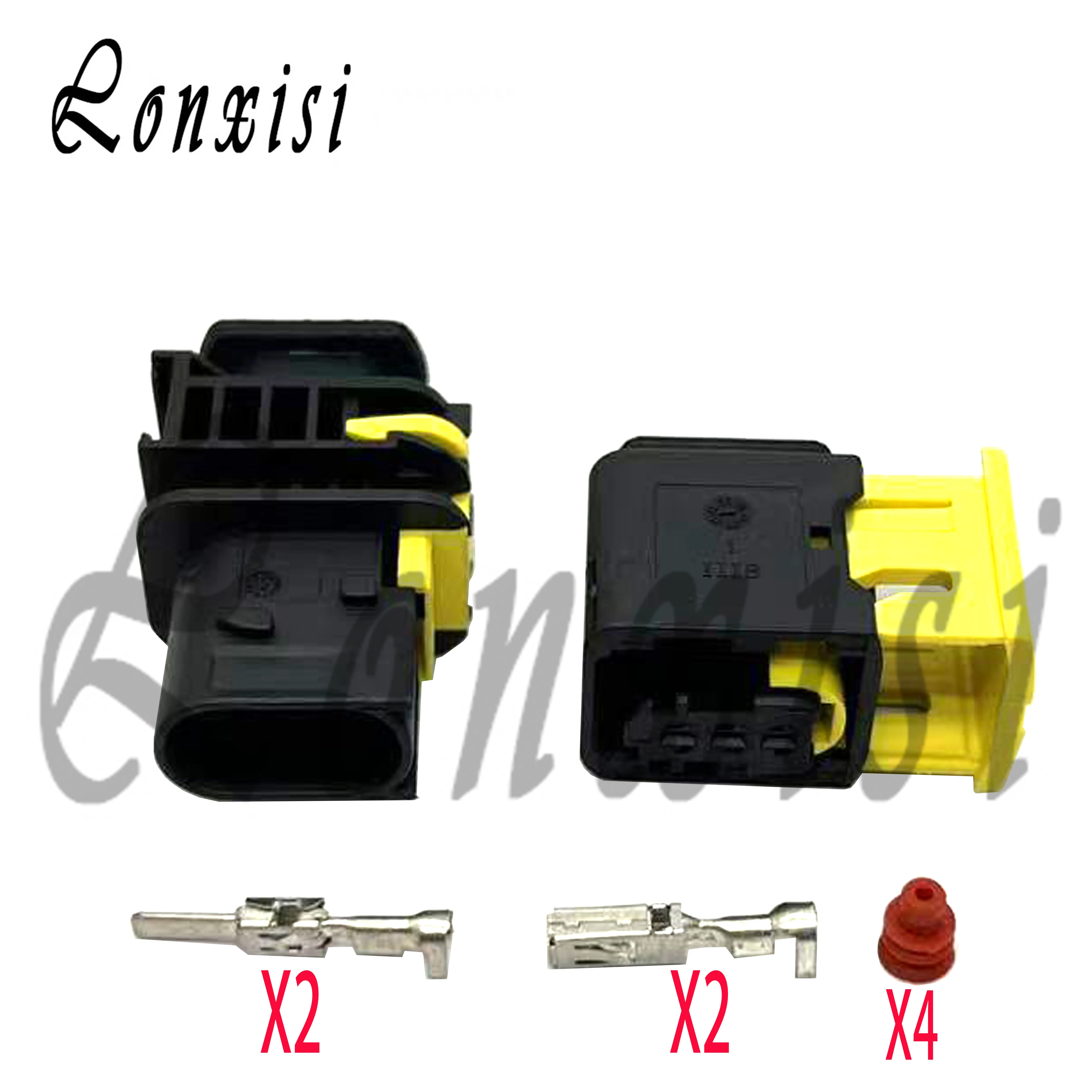 1/5 Sets 2 Pin Automotive Connector Waterproof Plug With Rubber Pins 1-1418483-1 1-1703841-1 1-1703839-1 1670150-1
1/5 Sets 2 Pin Automotive Connector Waterproof Plug With Rubber Pins 1-1418483-1 1-1703841-1 1-1703839-1 1670150-1
