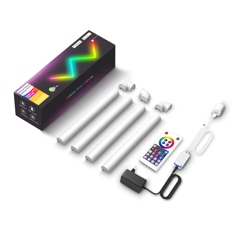 Светодиодный настенный светильник Glide Bluetooth RGB Светодиодная лента для сращивания Светодиодная лента Поддержка управления через приложение для игровой комнаты в спальне Вилка европейского стандарта
Светодиодный настенный светильник Glide Bluetooth RGB Светодиодная лента для сращивания Светодиодная лента Поддержка управления через приложение для игровой комнаты в спальне Вилка европейского стандарта