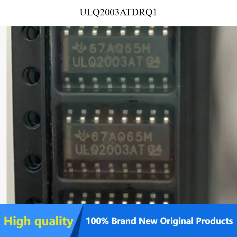 10/50PCS 100% New ULQ2003ATDRQ1 ULQ2003AT SOP16 Darlington Transistor Array - In Stock, Original Chipset
10/50PCS 100% New ULQ2003ATDRQ1 ULQ2003AT SOP16 Darlington Transistor Array - In Stock, Original Chipset