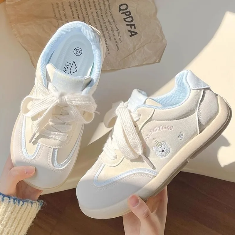 2025 Spring White Chunky Platform Sneakers Womens Dopamine Puff Training Shoes Chic Casual Everyday Retro Trendy Slip-On Vintage
2025 Spring White Chunky Platform Sneakers Womens Dopamine Puff Training Shoes Chic Casual Everyday Retro Trendy Slip-On Vintage