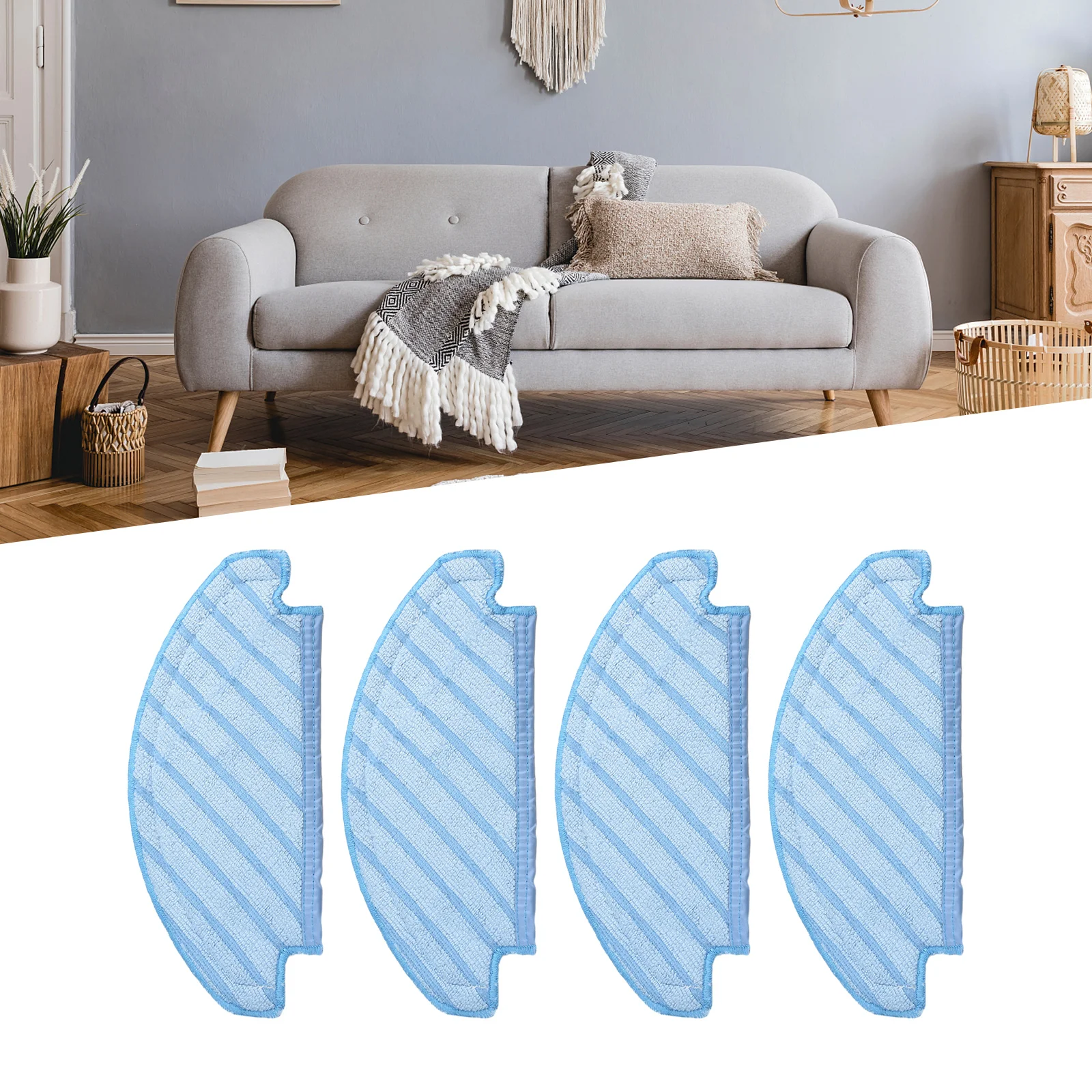 Home Tools Mopping Pad Microfibre Pad N10 N10 Plus Robot Vacuum Cleaner Strong Water Absorption 4 Pcs Exquisite
Home Tools Mopping Pad Microfibre Pad N10 N10 Plus Robot Vacuum Cleaner Strong Water Absorption 4 Pcs Exquisite
