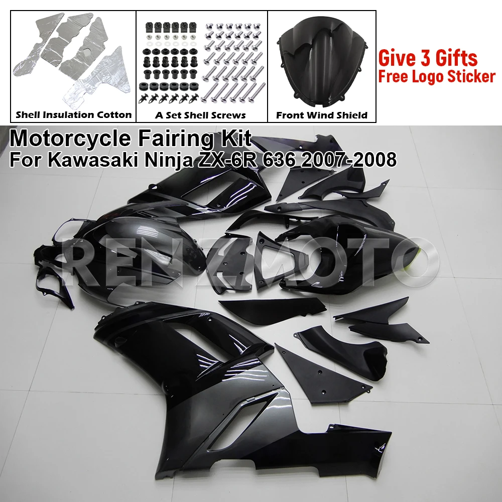 New ABS For Kawasaki Ninja ZX-6R 636 2007-2008 Motorcycle Bike Fairings Set Body Kit Bodywork Set Shell Injection K0607-112a
New ABS For Kawasaki Ninja ZX-6R 636 2007-2008 Motorcycle Bike Fairings Set Body Kit Bodywork Set Shell Injection K0607-112a