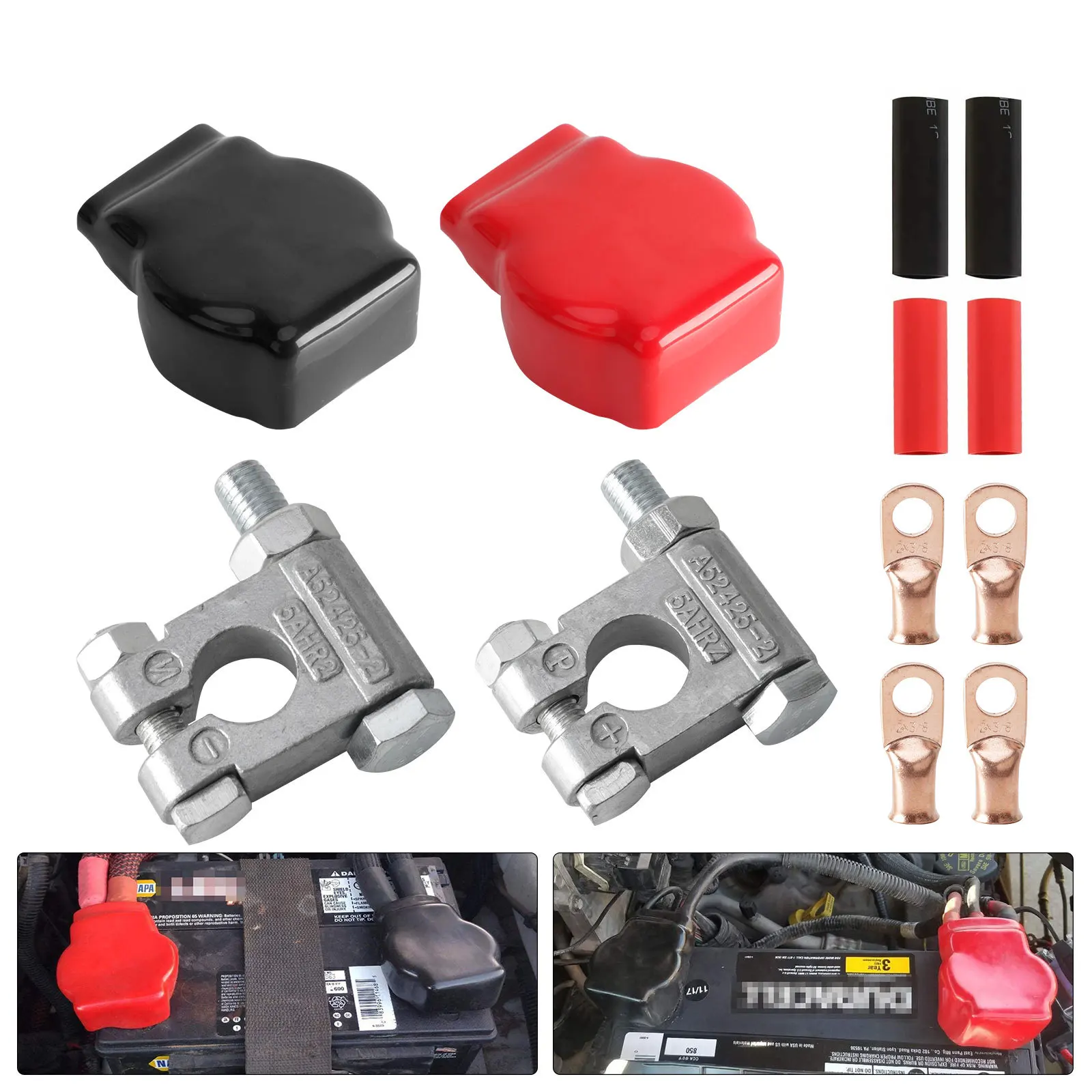 New Military Spec Battery Terminal And Cover For Marine Car Boat RV Vehicles And More W/2 Gauge 3/8" Lugs 254425-1/2
New Military Spec Battery Terminal And Cover For Marine Car Boat RV Vehicles And More W/2 Gauge 3/8" Lugs 254425-1/2