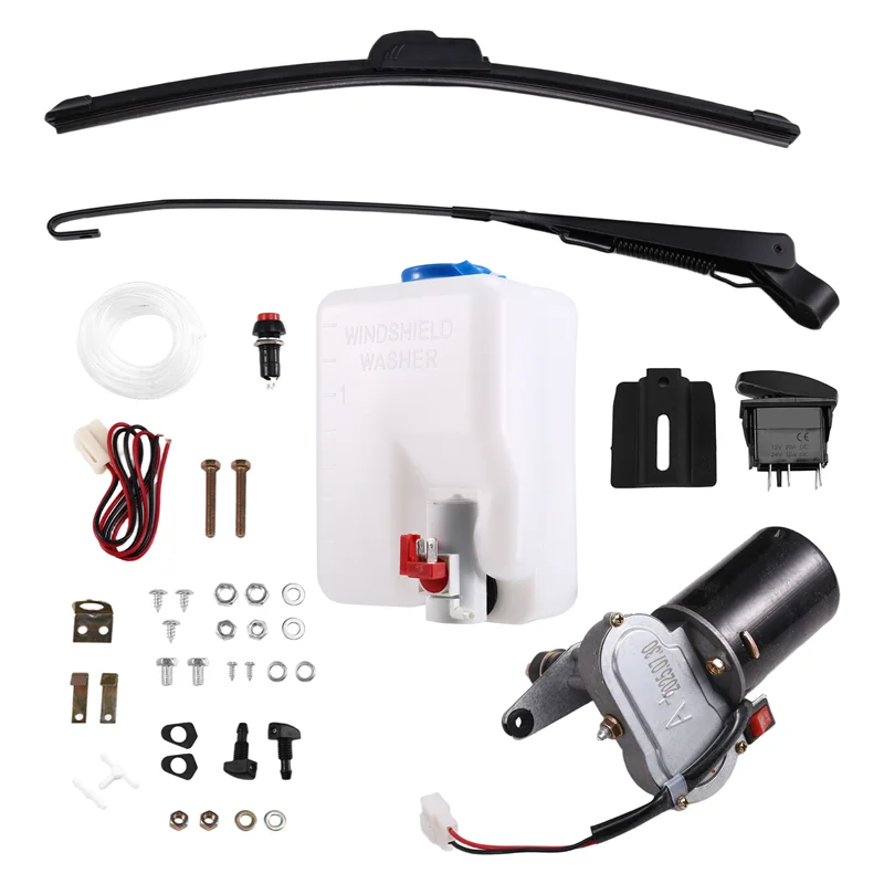 12V Windshield Wiper Motor Kit Electric With Switch For Polaris Ranger RZR UTV ATV Tracktor Tricycle Tractors
12V Windshield Wiper Motor Kit Electric With Switch For Polaris Ranger RZR UTV ATV Tracktor Tricycle Tractors