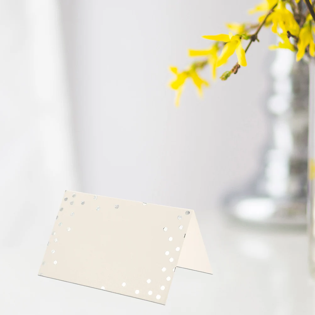 100 Pcs Table Card Name Super Number Seating Cards Wedding Decorations for Reception Place Business Banquet
100 Pcs Table Card Name Super Number Seating Cards Wedding Decorations for Reception Place Business Banquet