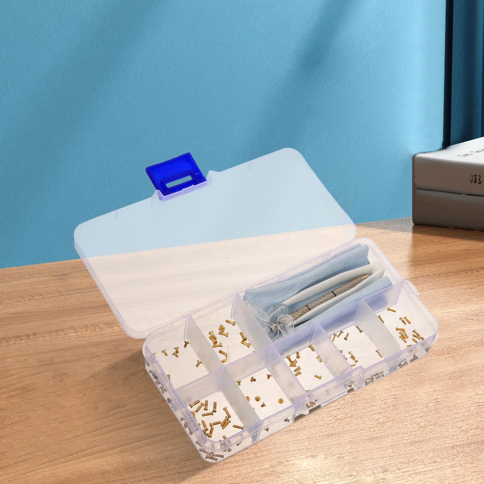 Glasses Repair Kit 60pcs Eyeglass Plastic Metal Screws Screwdriver Tweezer Storage Box for Sunglasses Watches Accessories Multi
Glasses Repair Kit 60pcs Eyeglass Plastic Metal Screws Screwdriver Tweezer Storage Box for Sunglasses Watches Accessories Multi