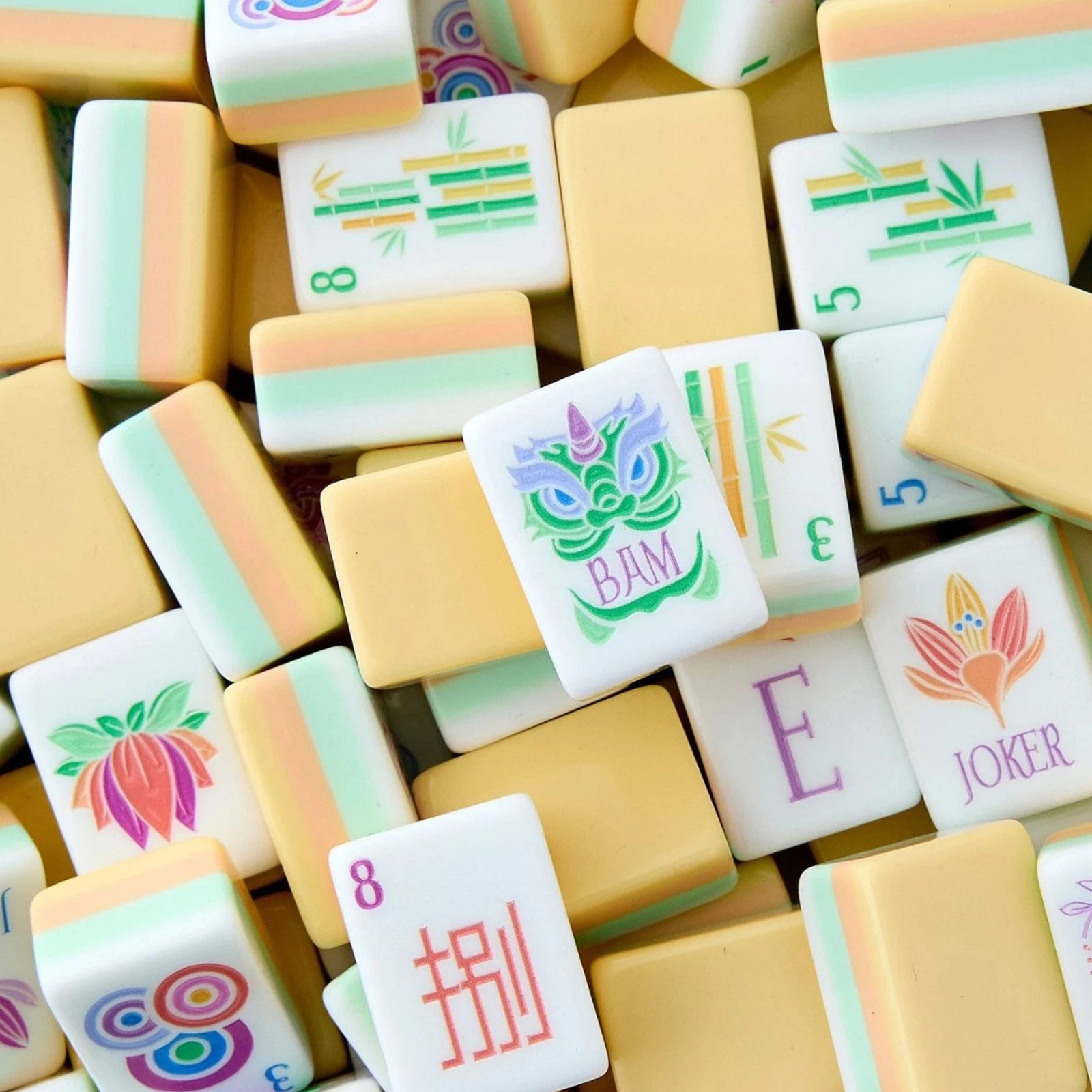 Yellow 4 Layer American Mahjong Set 160 Tiles Acrylic MahJong Surprise Gift Mahjong Tile Portable Travel Family Game
Yellow 4 Layer American Mahjong Set 160 Tiles Acrylic MahJong Surprise Gift Mahjong Tile Portable Travel Family Game