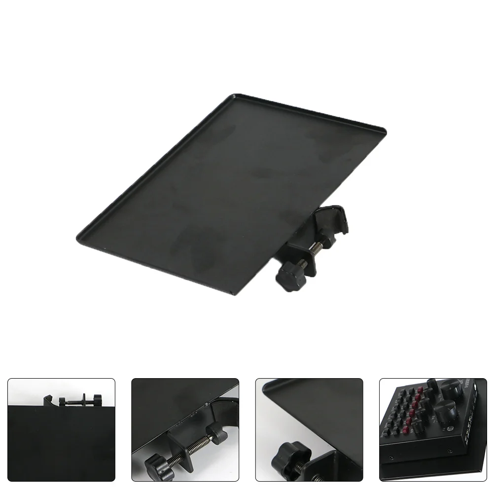 Microphone Stand Accessory Tray Sound Card Holder Clamp Adjustable Height Locking Shelf Bracket for Metal DJ Equipment Practical
Microphone Stand Accessory Tray Sound Card Holder Clamp Adjustable Height Locking Shelf Bracket for Metal DJ Equipment Practical