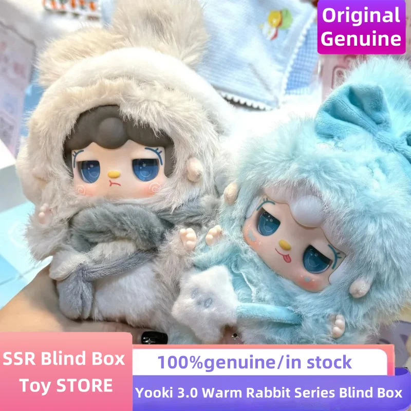 Genuine Yooki 3.0 Warm Rabbit Series Blind Box Cute Vinyl Plush Doll Surprise Backpack Pendant Doll Mystery Box Birthday Gift
Genuine Yooki 3.0 Warm Rabbit Series Blind Box Cute Vinyl Plush Doll Surprise Backpack Pendant Doll Mystery Box Birthday Gift
