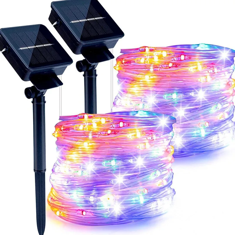 Solar Light String Outdoor Waterproof Garden Fairy Garland Christmas Wedding Street Fence Decor LED Solar Leather Thread Lights
Solar Light String Outdoor Waterproof Garden Fairy Garland Christmas Wedding Street Fence Decor LED Solar Leather Thread Lights