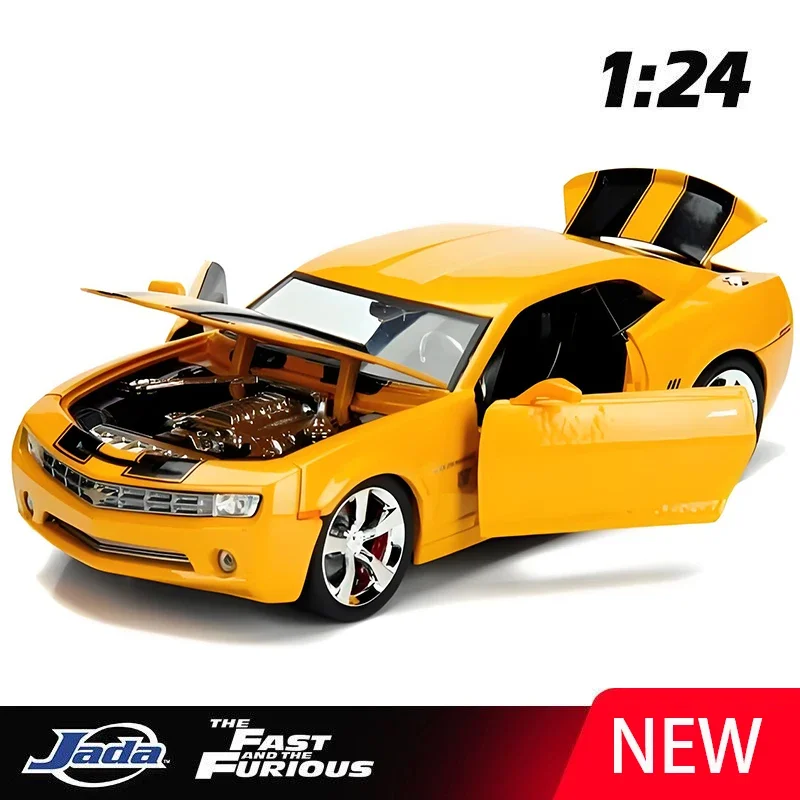JADA 1:24 Camaro 2006, легкосплавный автомобиль, литье под давлением и игрушечный транспорт, модель автомобиля, миниатюрная масштабная модель автомобиля для детей
JADA 1:24 Camaro 2006, легкосплавный автомобиль, литье под давлением и игрушечный транспорт, модель автомобиля, миниатюрная масштабная модель автомобиля для детей